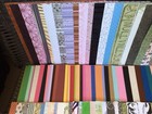 A  Huge 12x12 Scrapbook Paper Lot 200 Shts  printed   Cardstock mixed Themes new