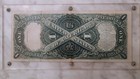 1917 Large One Dollar Bill With Saw Horse Reverse