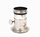 T h  Mcallister Nickel Plated Brass 1880s Petzval Lens For Magic Lanterns Or    