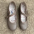 Capezio Tele Tone Tap Shoes Nude brown 7 5 Medium