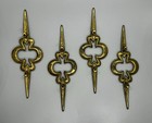 Vintage Atomic Starburst Drawer Pulls Mcm Restoration Parts X4