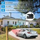 1800ft Range Driveway Alarms Wireless Motion Sensors Detectors For Home Security