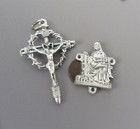 Rosary Center   Crucifix Set Rosaries Pieta Center  Crown With Thorns Cross L110