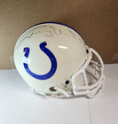 Johnny Unitas Signed Baltimore Colts Mini Helmet Hof Autograph Qb Indianapolis