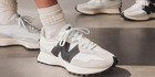 Authen   newbalance 327 Women s Sea Salt With Nb 103 White And Black -us Size
