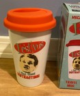 Neca Seinfeld I Find Tinsel Distracting Festivus 12 Oz Ceramic Travel Mug Boxed