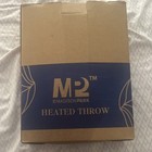 Madison Park Mp2 Heated Throw Electric Blanket 3 Heat Settings Ul Certified
