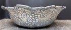 Arthur Court Serving Bowl Grape Collection 12  Aluminum Vintage 1995