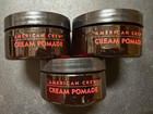 3x American Crew Cream Pomade 3oz Light Hold Low Shine Hair For Men