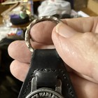 Harley Davidson Leather Keychain