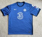 Nike Dri-fit Christian Pulisic Chelsea Fc Home Blue No  22 Jersey  see Size 