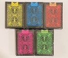 Bicycle Neon Rider Back Playing Cards X 1000 Limited Edition 5 Deck Set