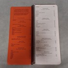 Atchison Topeka Santa Fe Railway System Timetable No 5 1995 Spiral Bound Stained