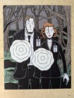 The X-files - Art Print By Justin Madson - 8 X 10 Wall Art - Mulder Scully