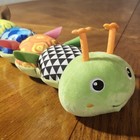 Baby Toy Plush Caterpillar Infant Stuffed Animal Rattle Crinkle Sensory 20  Read