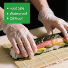 Disposable Vinyl Gloves  Food Safe  Latex-free Powder-free Clear Plastic Gloves