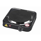 Emerald Single Burner 5 5  Black Electric Hot Plate Portable Compact Sm-stv-2606