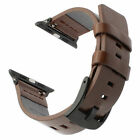 Genuine Leather Watch Strap Band For Apple Watch 10 9 8 7 Se 6 5 4 2 41-46mm 49m