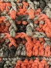 Orange And Gray Grey Crochet Baby Blanket Cat Friendly House