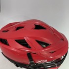 Cascade Xrs Pro Lacrosse Helmet Full Face Large Red black Osfm Fast Shipping