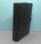 Coach Black Leather Day Planner Address Phone Book