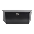 Steel 49 x15 x18 5  Black Truck Tongue Toolbox Trailer Flatbed Storage Tool Box