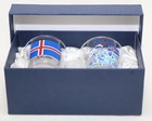 Iceland Souvenir Boxed Shot Glass Set  set Of 2 