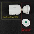 Original Oem Arlo Camera Housing For Arlo Pro 3 4 5s Ultra 2 - White  2 Pack 