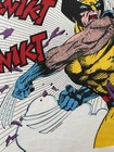 Vintage 1993 Wolverine Mega Marvel T Shirt Rare 