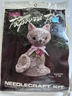 Vtg 1985 Titan Needlecraft Potpourri Pets Kitty Cat Kit Lace  1347 Sealed
