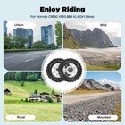 Front Rear Wheel Rim Chain Sprocket For Honda Crf50 Xr50 Klx Electric Bike Diy