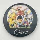 2 X Queen Rock Band 56mm Pin Badges 1970 s Vintage Original Freddy Mercury