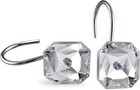 12 Pcs Acrylic Decorative Rhinestone Shower Curtain Hooks Rustproof Rhinestones