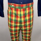 Vtg 60s 70s Mens Pants Aureus Caddyshack Golf Plaid Disco Nos Mens 40 Unhemmed
