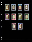  13 85 Scott Value - 1983 Anguilla The Ten Commandments  Bible Cv Mnh Nh Umm