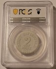 Germany Weimar Republic 1921 White Porcelain Medal Bitterfield Ms64 Pcgs Gsh