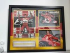 F1 Legend Michael Schumacher Autographed Replica Frame Wall Art