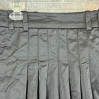 Bebe Y2k Vtg Pleated Mini Skirt High Waist Usa Made Blk Goth Schoolgirl Academia