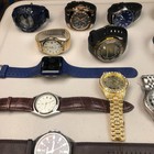 Approx 24 Assorted Mens Watches Untested Vintage New Parts Repair Good