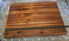 Tidita Acacia Wood Noodle Board Stovetop Cover 30  X 22  X 2 3  Brown