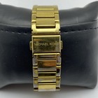 Michael Kors Parker Mk-5354 Gold Tone Crystal Chronograph Women s Watch 38mm