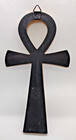 Ebros Small Crux Ansata Egyptian Golden Ankh Wall Decor Figurine 7 25 h