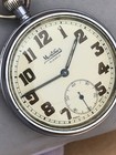 Montilier 15 Jewels Vintage Pocket Watch With Chain     Swiss Made