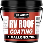 Rv Roof Sealant Rv Roof Coating Quick Drying Solar Reflective  Leak 1 Gallon