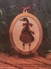 Buckley Moss 1992 Christmas Ornament Cross Stitch Chart Design Goose Pattern