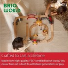 Brio World Cargo Railway Deluxe Set 33097 Wooden Train 54 Pieces Fsc Beech Wood