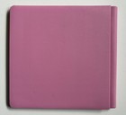 Creative Memories 12x12 Pink Scrapbook Album W  Silver Trim Old Style   Open