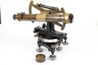 1890-s Orig  Antique Brass Germany Ertel Werke M  nchen Transit Level Theodolite