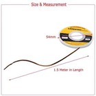 2 0mm Desoldering Braid Solder Remover Spool Copper Wick 5 Ft 1 5m