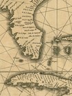 1650 Gulf Of Mexico Caribbean Historic Vintage Style Wall Map - 24x32